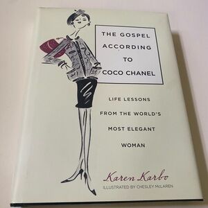 Book:  The Gospel According to Coco Chanel by Karen Karbo